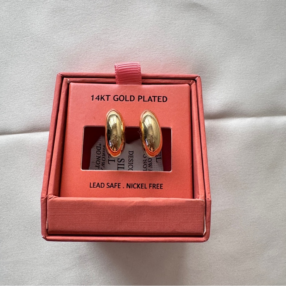 House of Harlow Earrings 14KT Gold Plated
